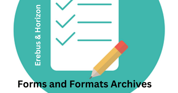 Forms and Formats Archives